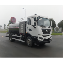 Multifunctional road dust suppression vehicle